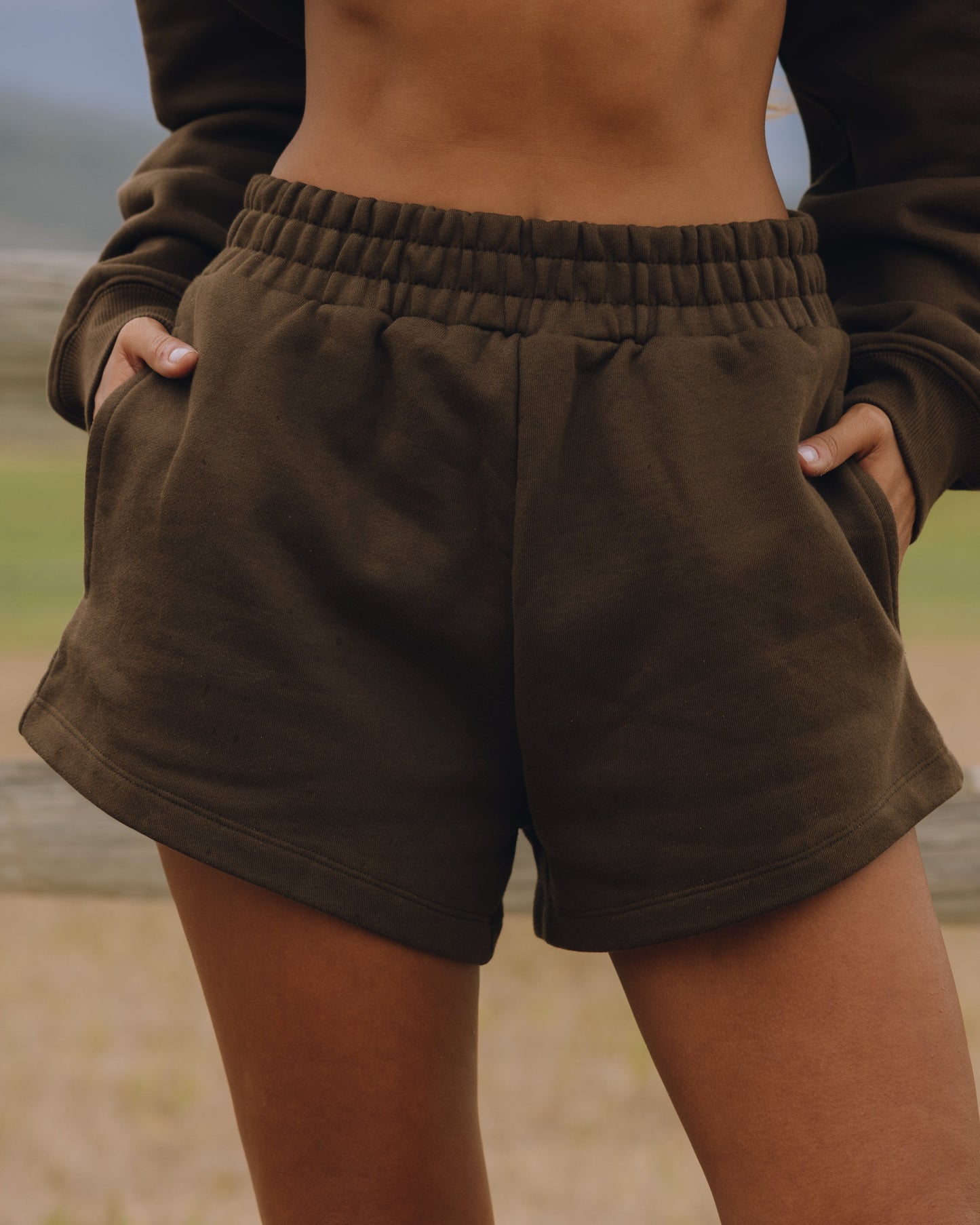 Fleece Super Shorts - Coco