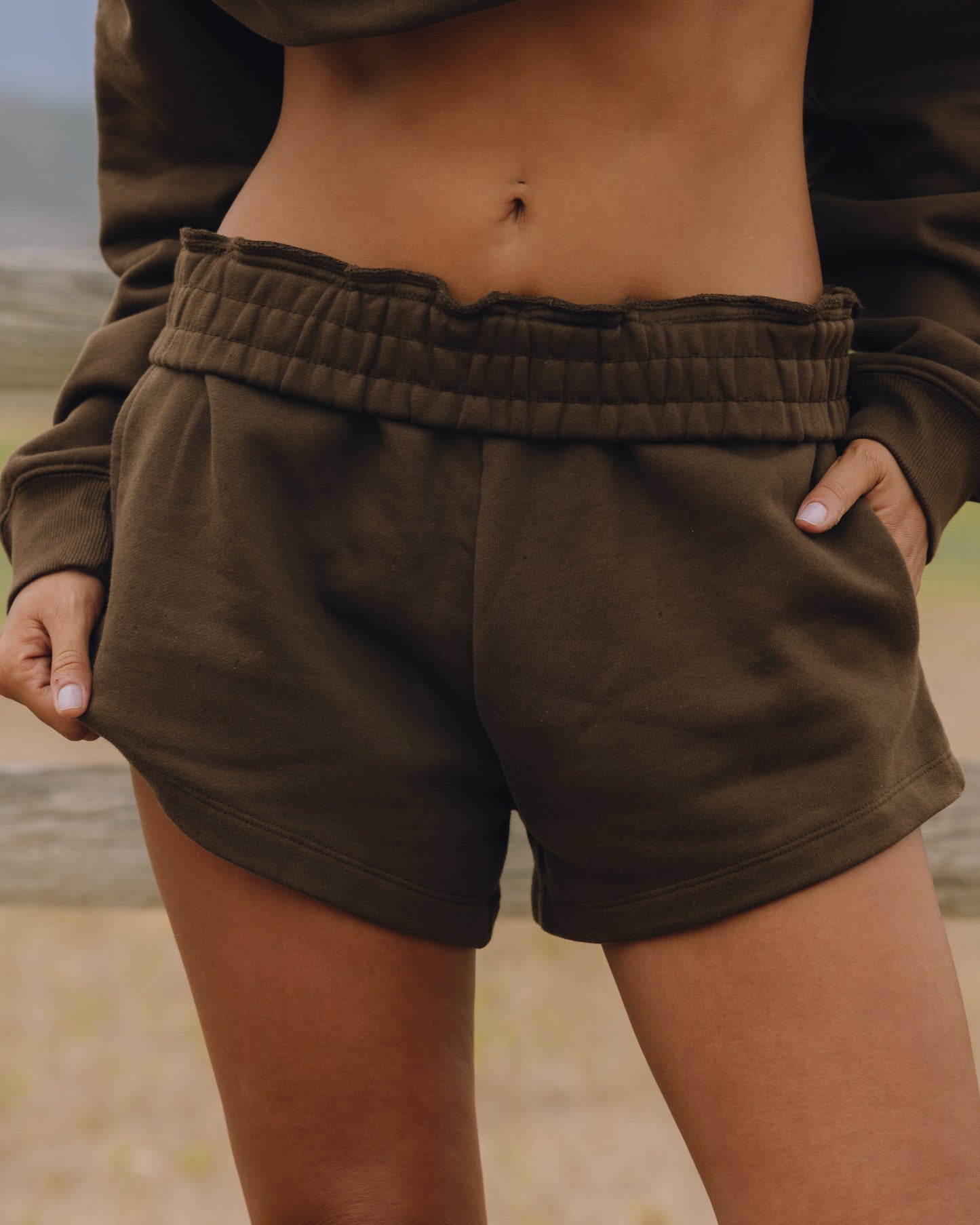 Fleece Super Shorts - Coco