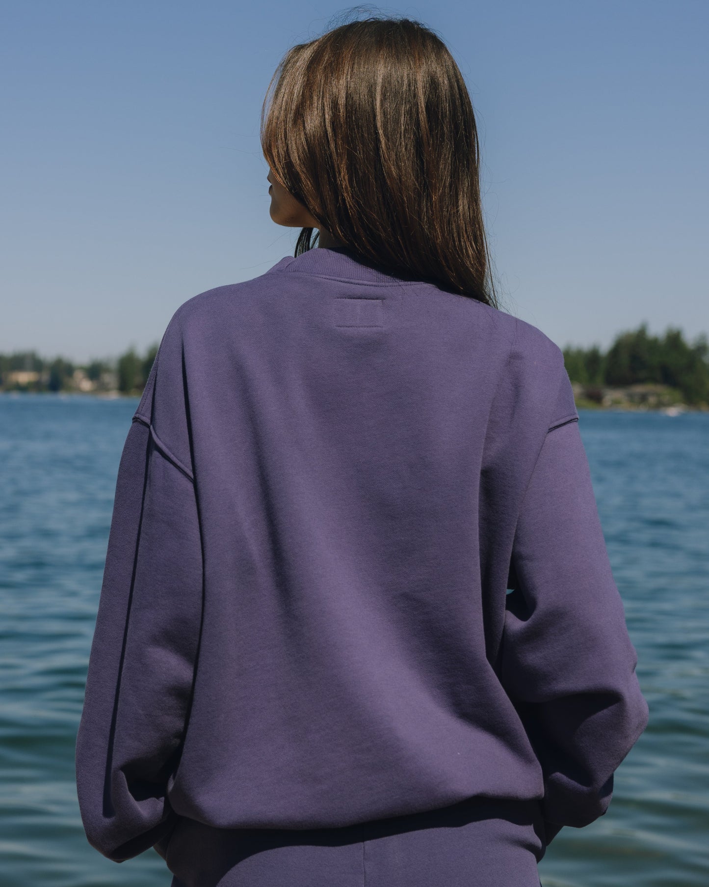 Vintage Crew - Distressed Navy