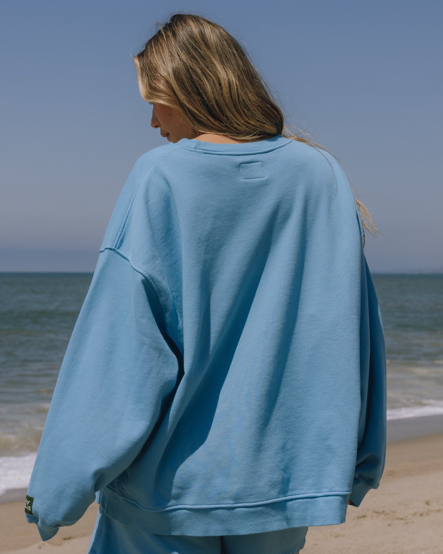 Unisex Oversized Crew - Malibu