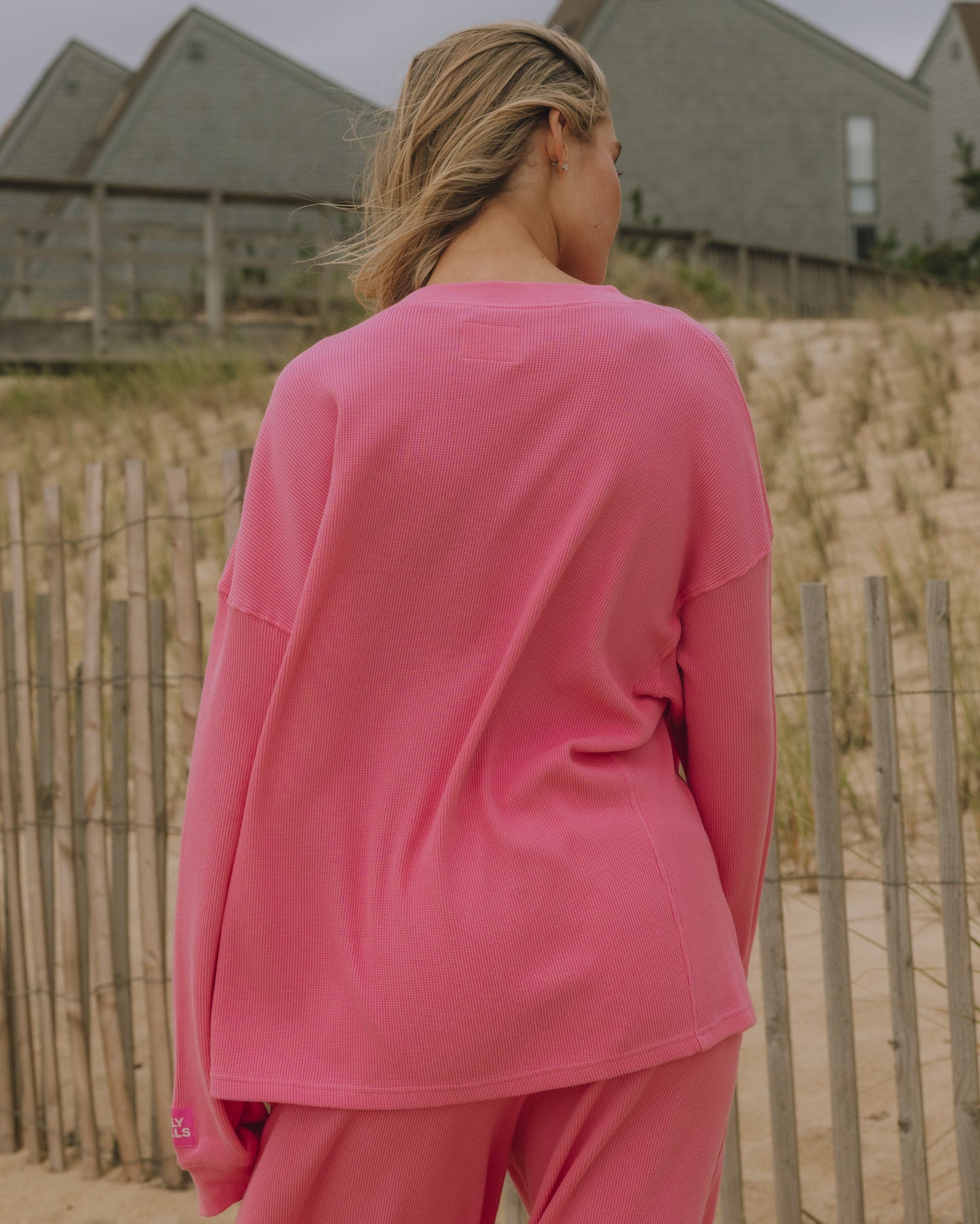 Oversized Sport Thermal - Cheeks with Monochrome Patch