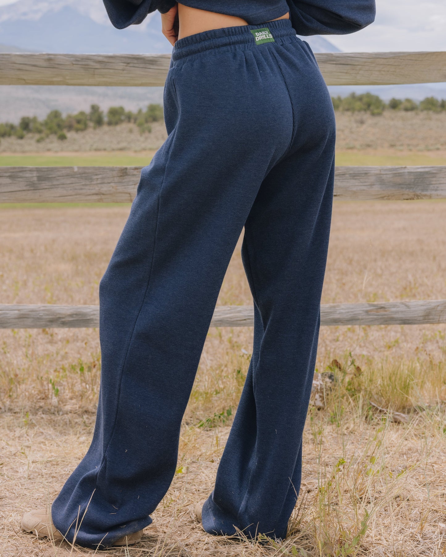 Thermal Resort Pants - Denim