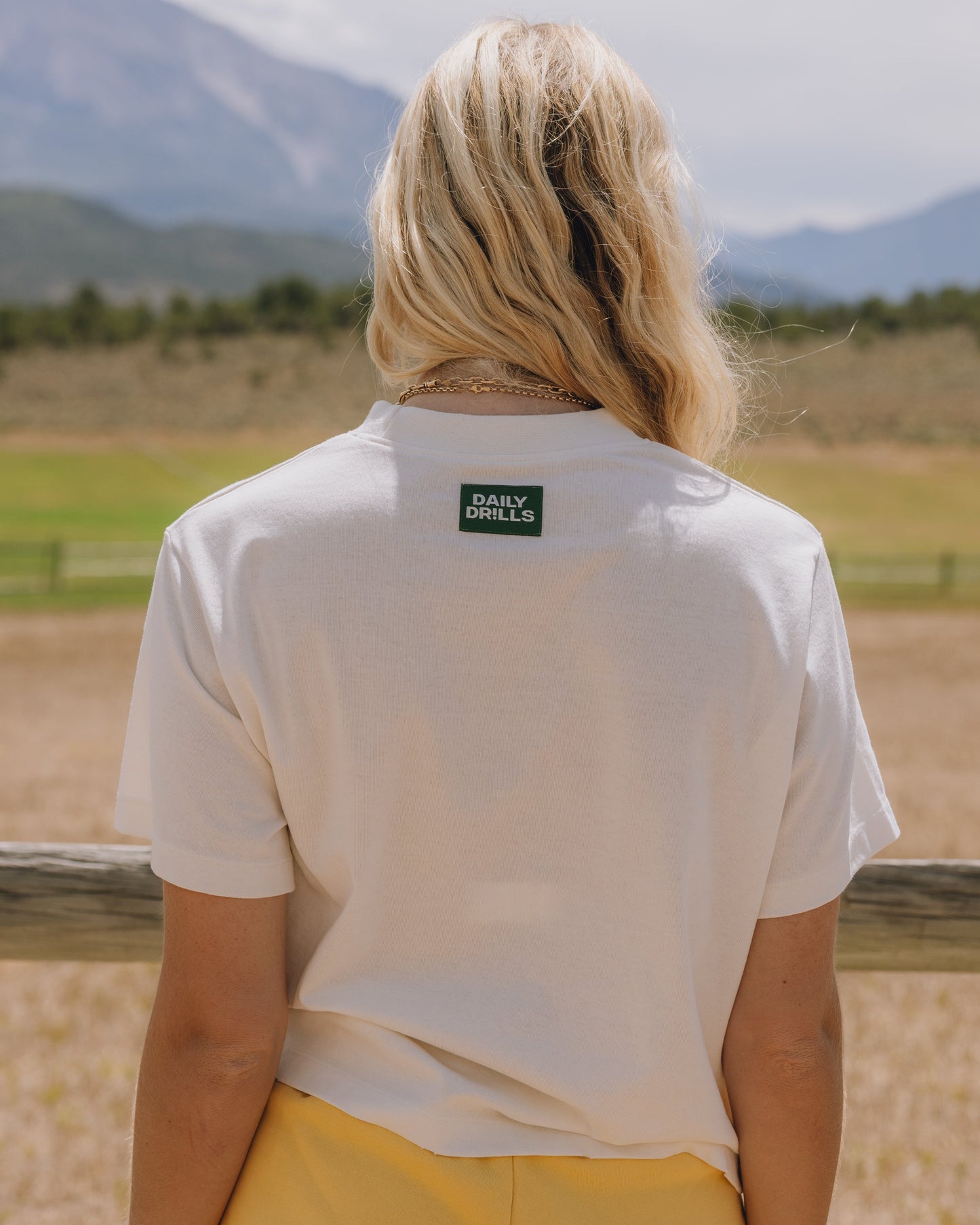 Aspen Tee - White + Graphic