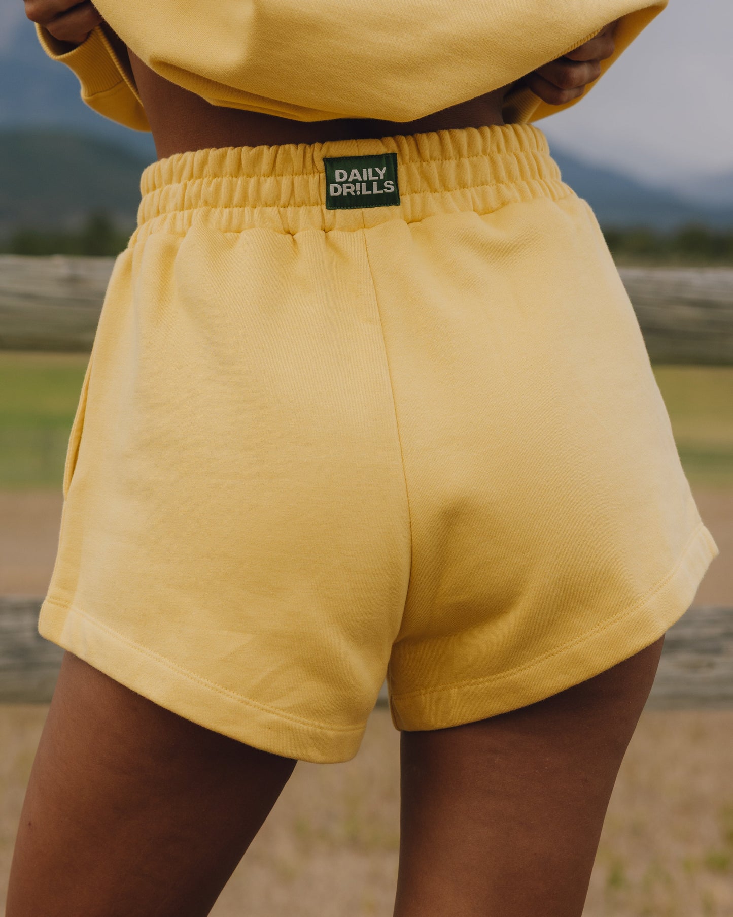 Fleece Super Shorts - Sunny