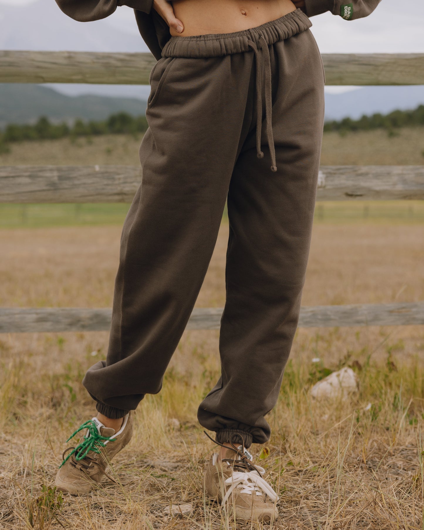 Unisex Fleece Joggers - Mocha