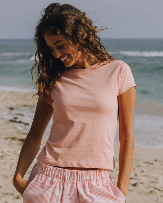 Everyday Tee - Dusty Rose