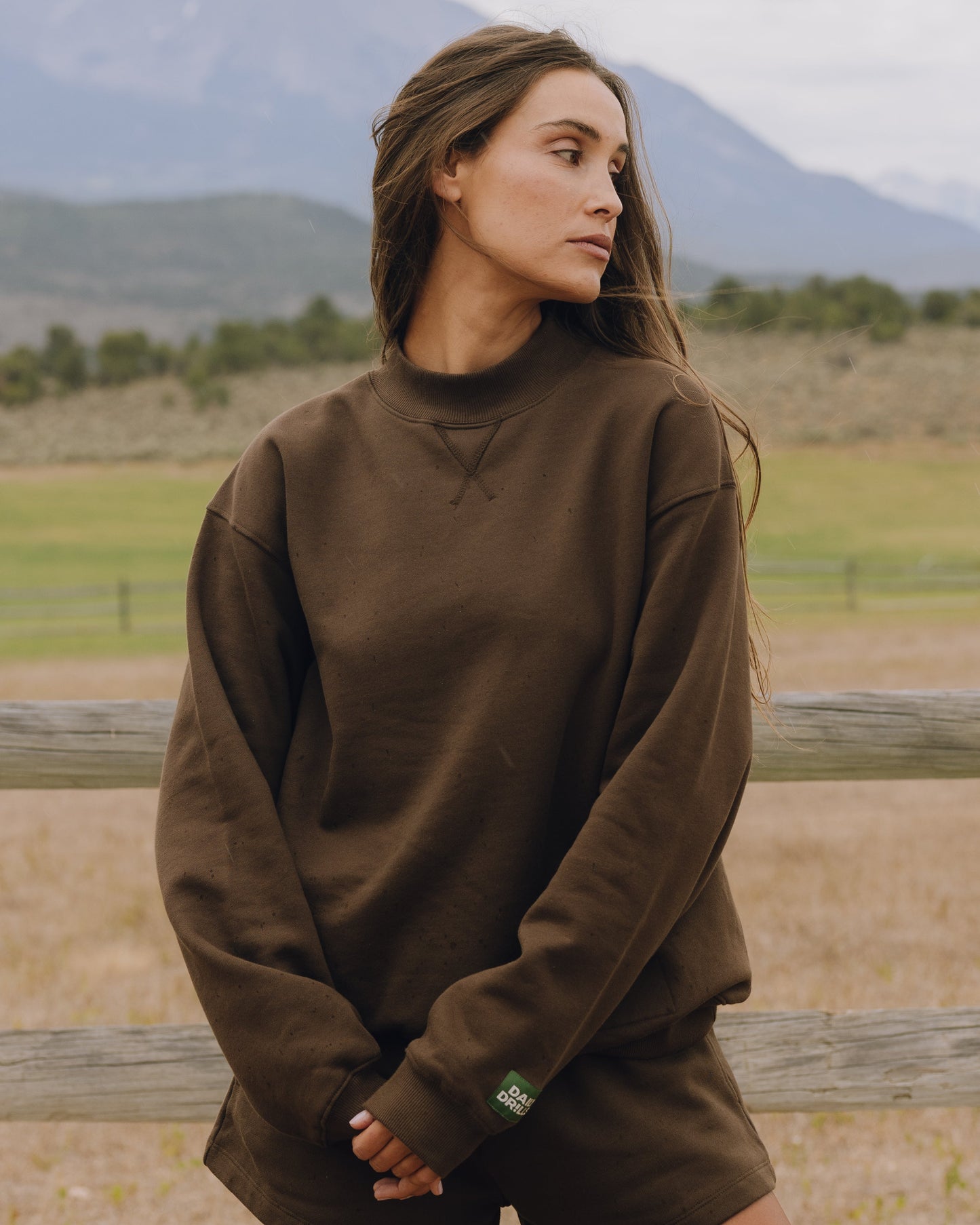 Fleece Vintage Crew - Coco