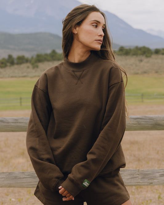 Fleece Vintage Crew - Coco