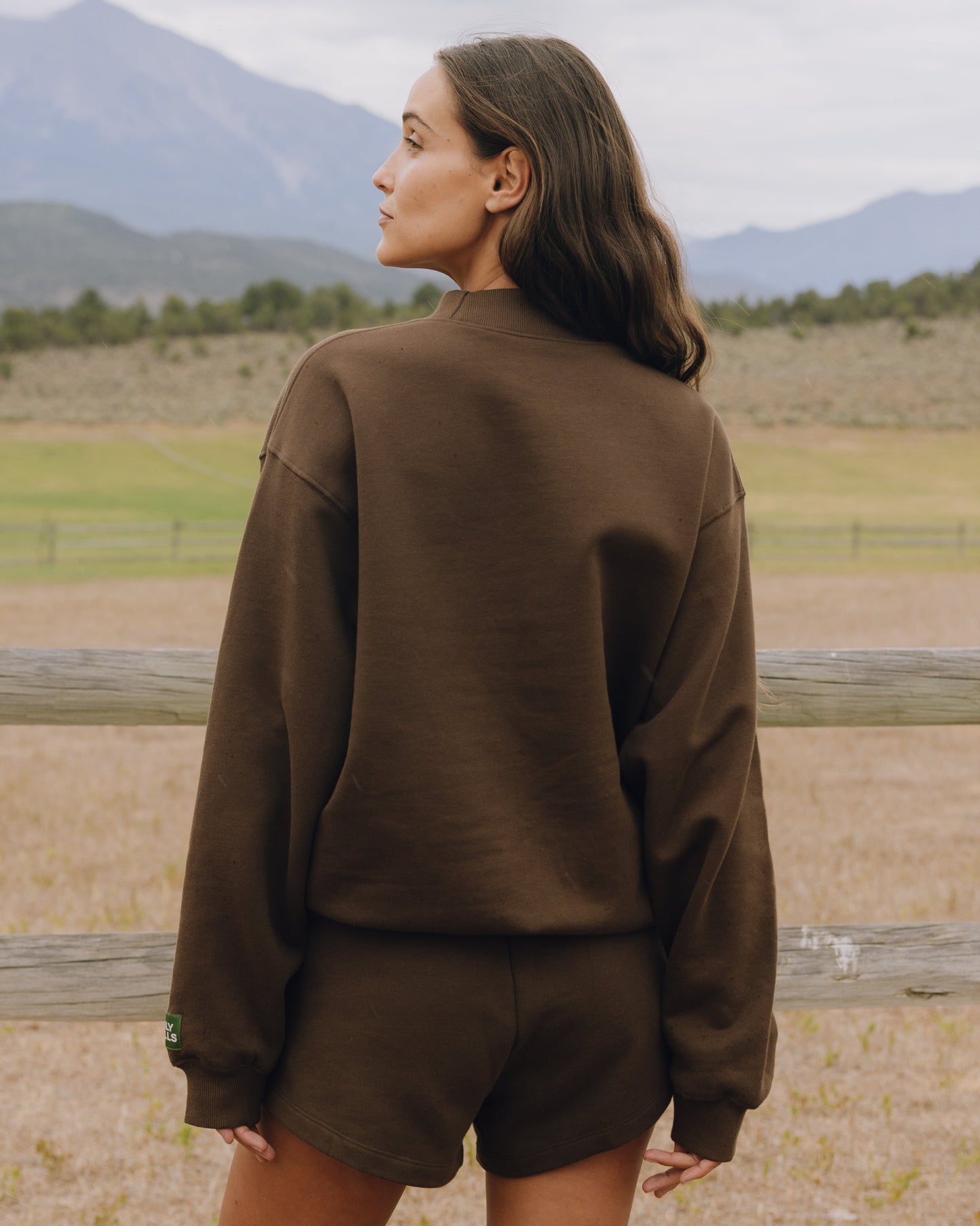 Fleece Vintage Crew - Coco