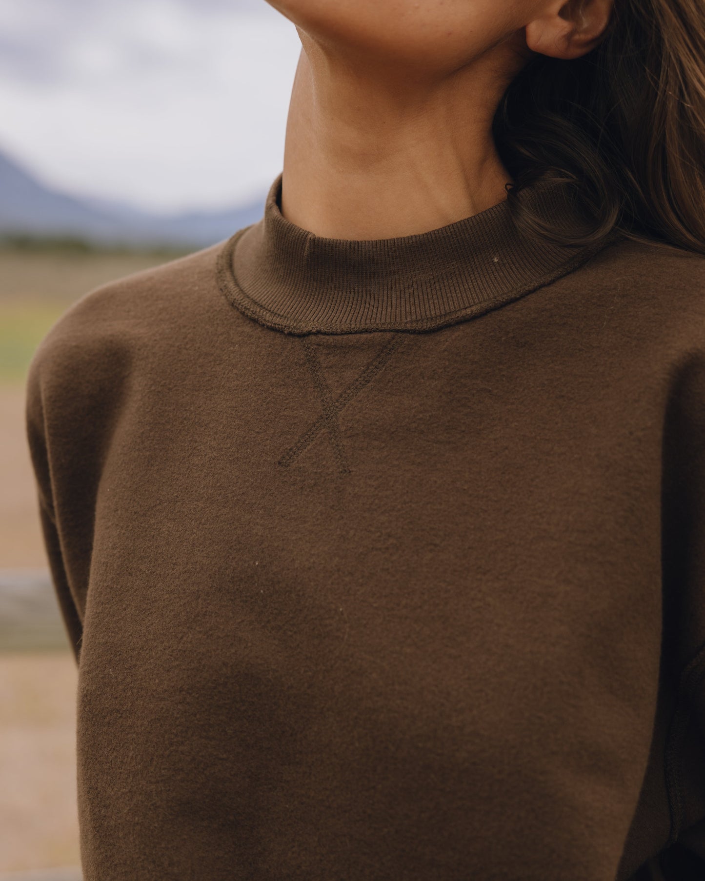 Fleece Vintage Crew - Coco
