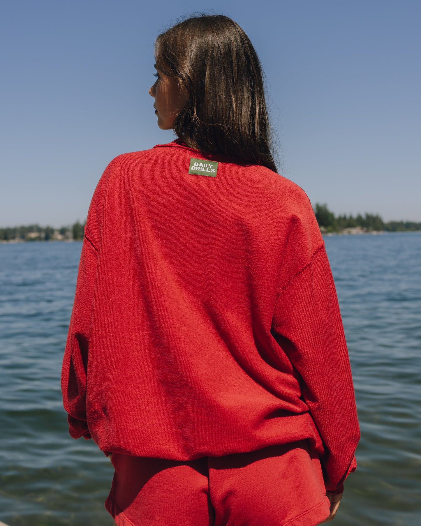 Vintage Crew - Distressed Vintage Red