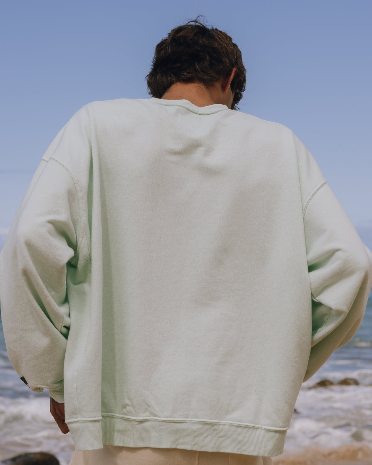 Unisex Oversized Crew - Surf