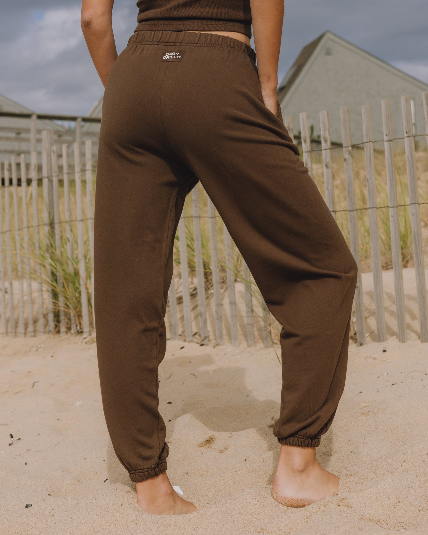 Unisex Joggers - Coco with Monochrome Patch
