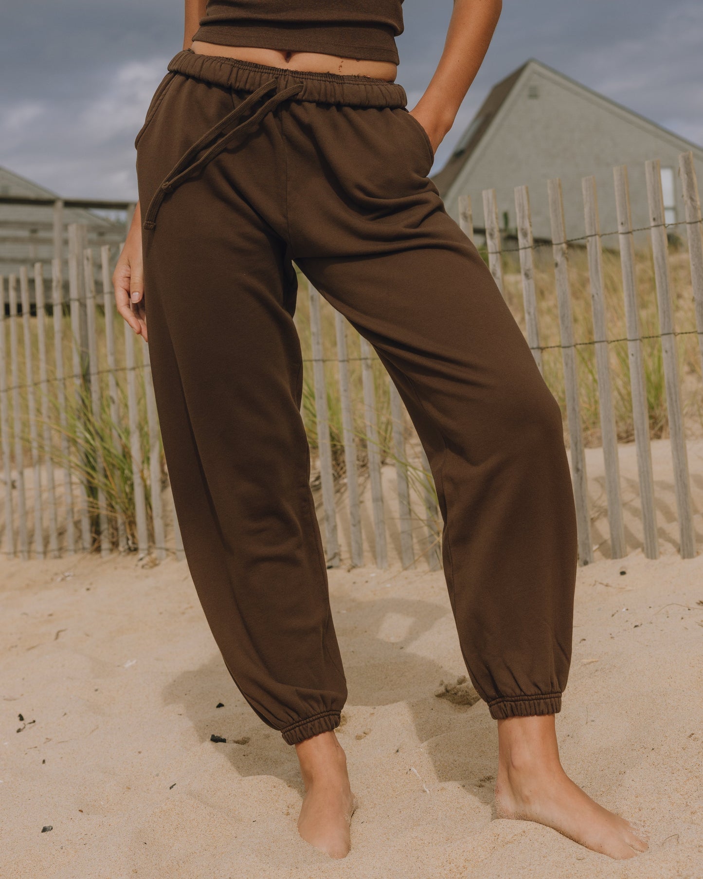 Unisex Joggers - Coco with Monochrome Patch