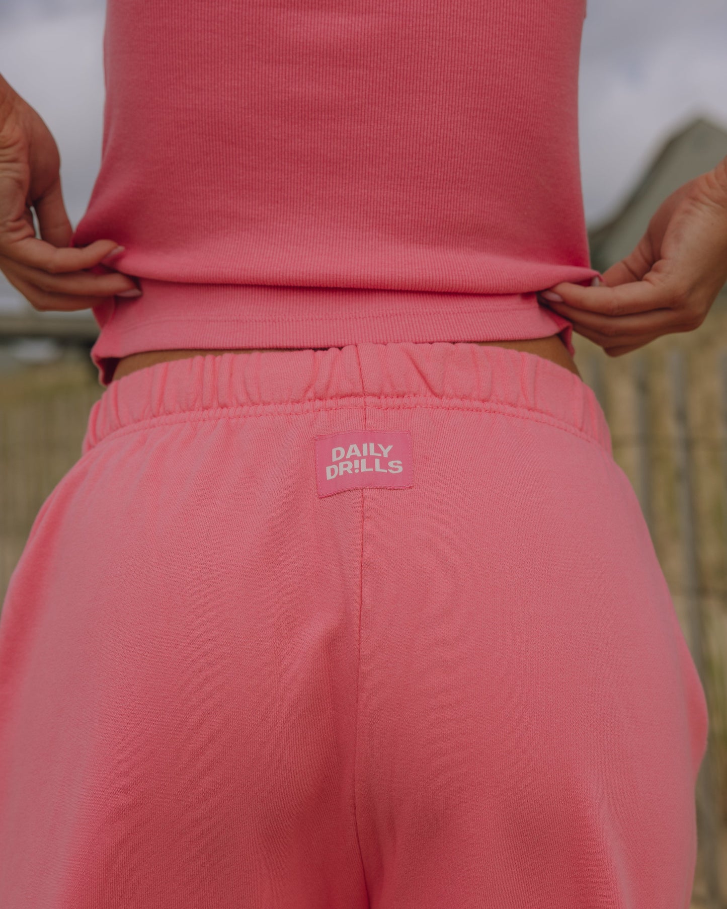 Unisex Joggers - Cheeks with Monochrome Patch