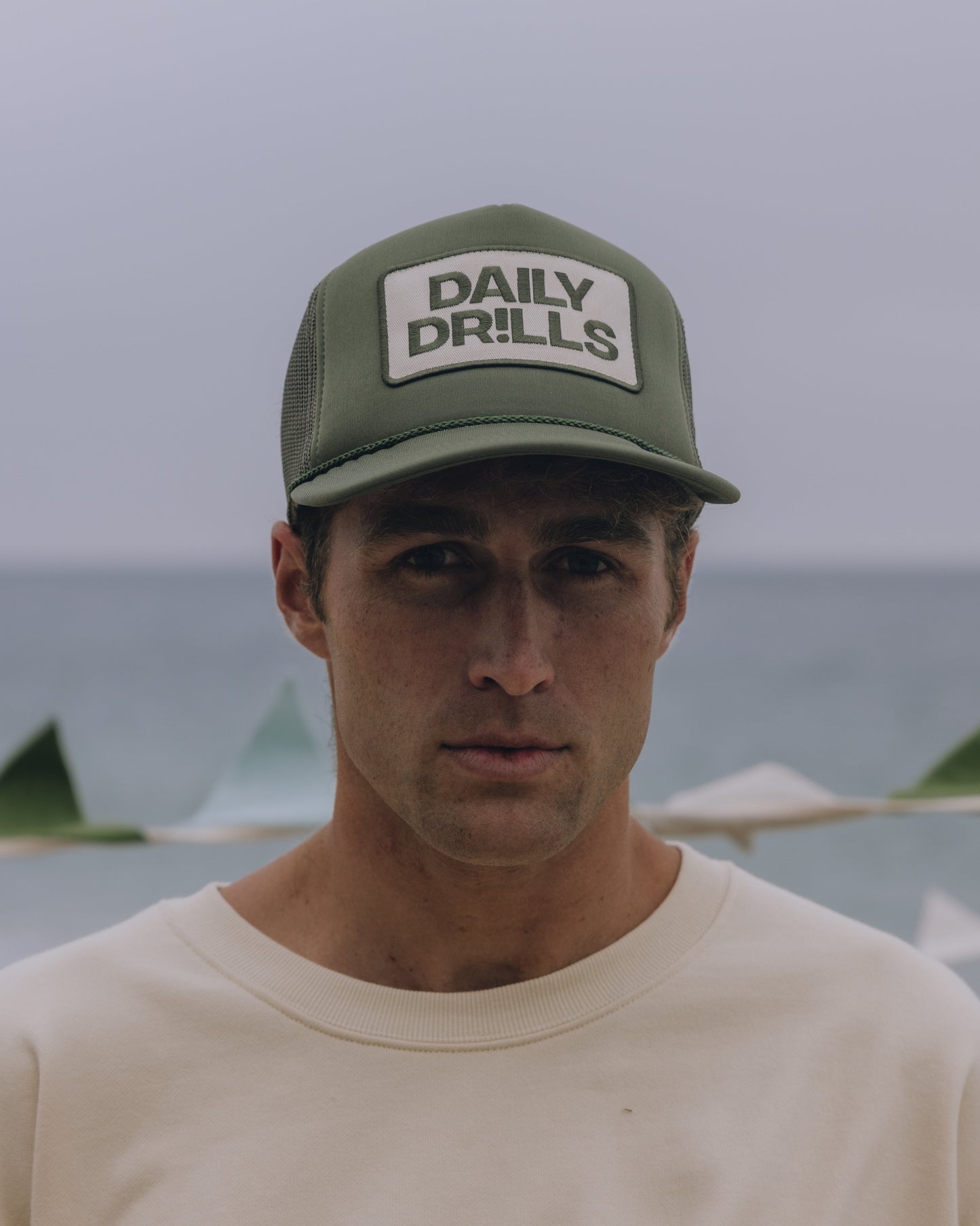 Patch Trucker Hat - DD Green