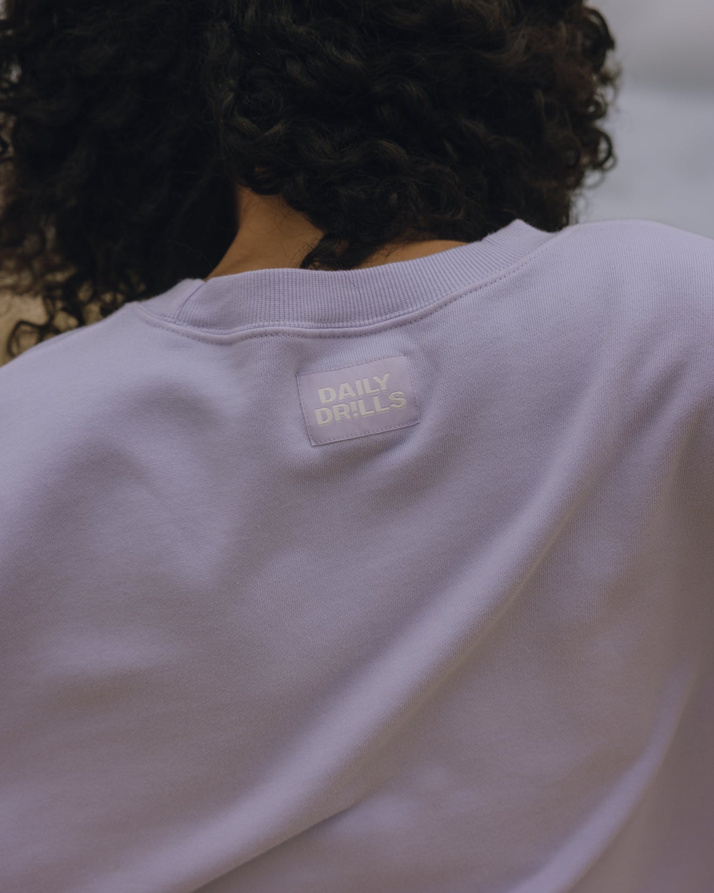 Oversized Sport Crew - Wink with Monochrome Patch