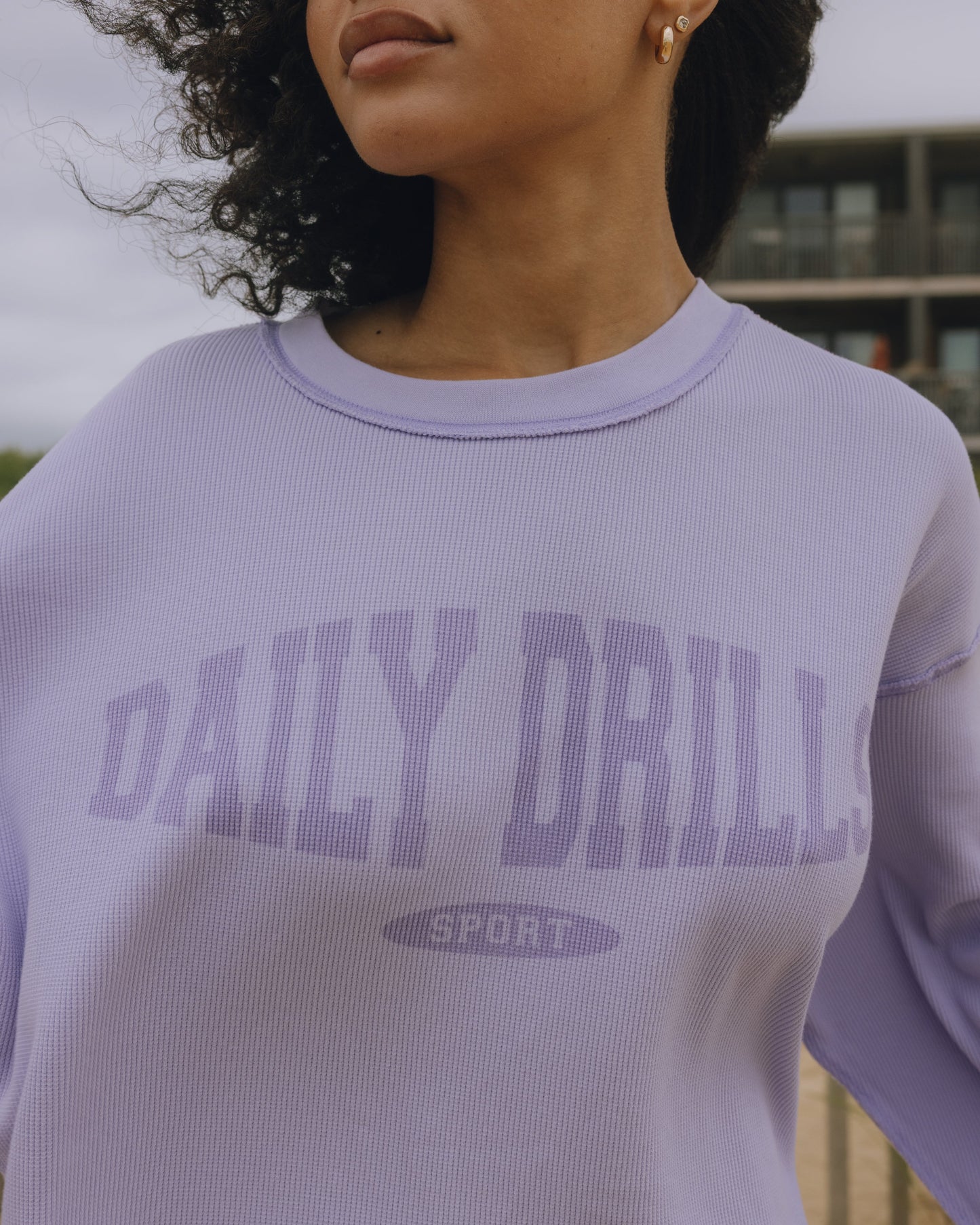 Oversized Sport Thermal - Wink with Monochrome Patch