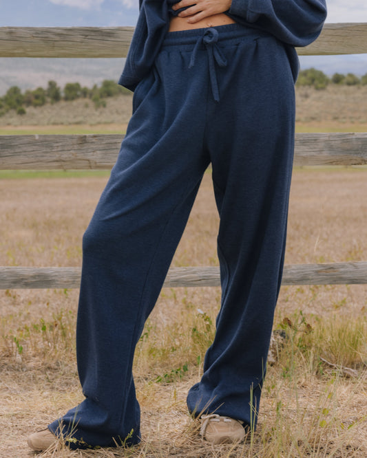 Thermal Resort Pants - Denim