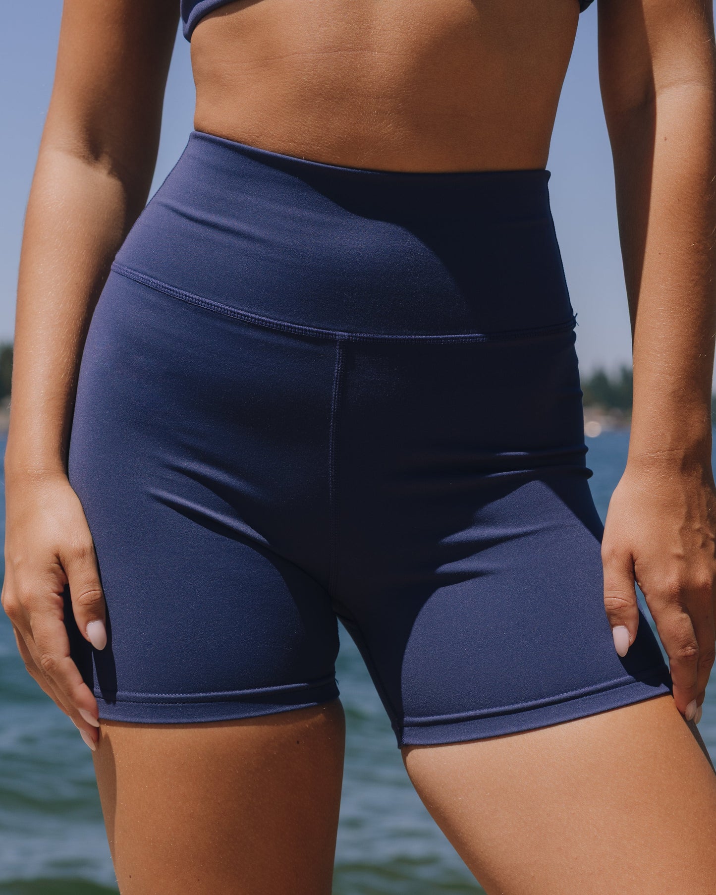 Go! Shortie Shorts - Denim